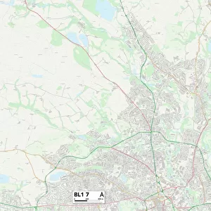 Bolton BL1 7 Map