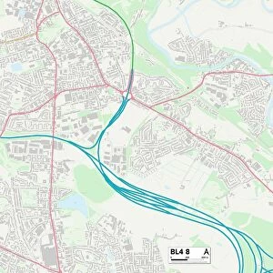 Bolton BL4 8 Map