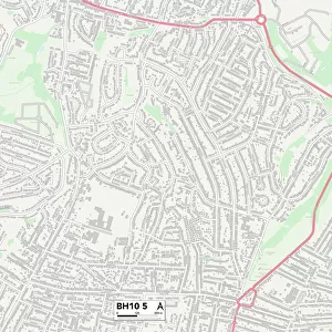 Bournemouth BH10 5 Map