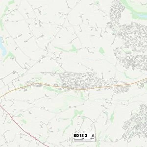 Bradford BD13 3 Map