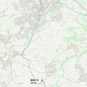 Bradford BD21 5 Map