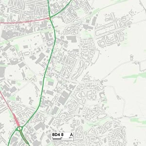 Bradford BD4 8 Map