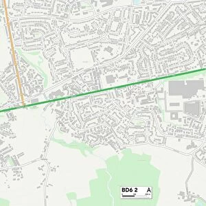 Bradford BD6 2 Map