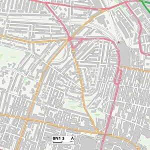 Brighton and Hove BN1 3 Map