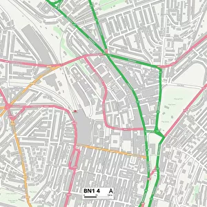 Brighton and Hove BN1 4 Map