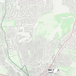 Brighton and Hove BN1 7 Map