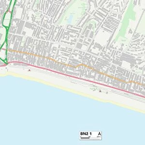 Brighton and Hove BN2 1 Map