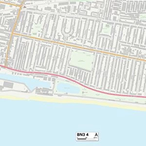 Brighton and Hove BN3 4 Map