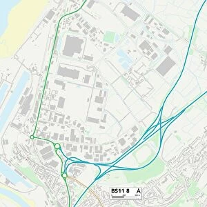 Bristol BS11 8 Map