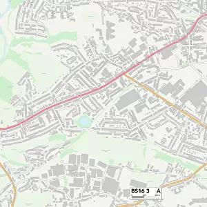 Bristol BS16 3 Map
