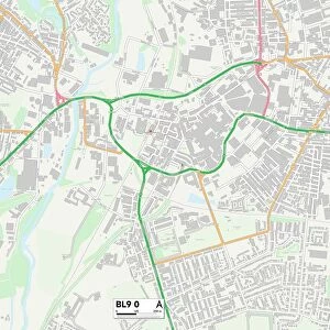 Bury BL9 0 Map
