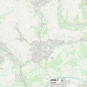 Caerphilly CF83 3 Map