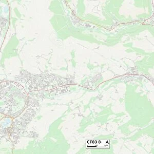 Caerphilly CF83 8 Map