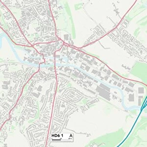 Calderdale HD6 1 Map