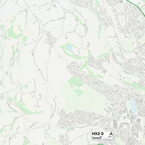 Calderdale HX2 0 Map