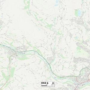 Calderdale HX2 6 Map
