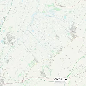 Cambridge CB25 0 Map