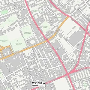 Camden WC1N 2 Map