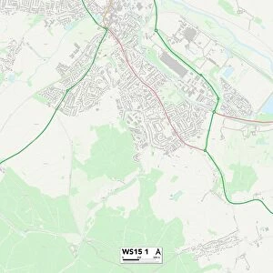 Cannock Chase WS15 1 Map