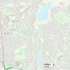 Cardiff CF23 6 Map