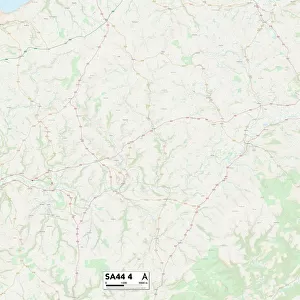 Ceredigion SA44 4 Map