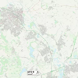 Charnwood LE12 8 Map