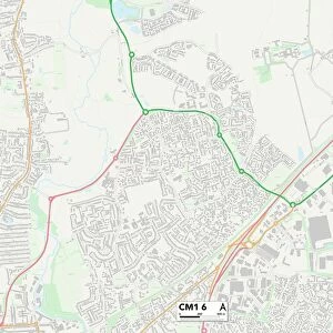 Chelmsford CM1 6 Map