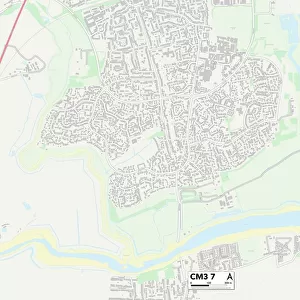 Chelmsford CM3 7 Map