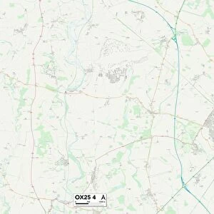 Cherwell OX25 4 Map