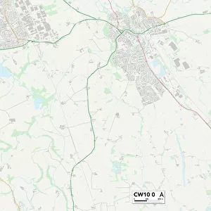 Cheshire East CW10 0 Map
