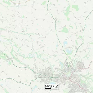 Cheshire East CW12 2 Map