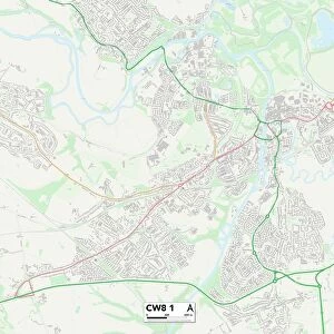 Cheshire West and Chester CW8 1 Map