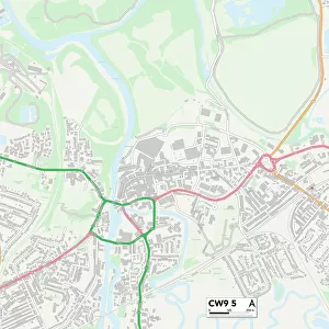 Cheshire West and Chester CW9 5 Map