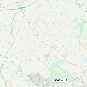 Cheshire West and Chester CW9 6 Map