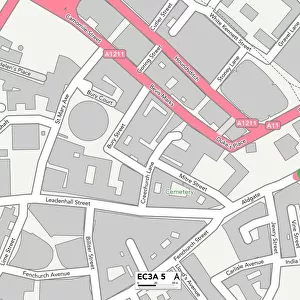 City of London EC3A 5 Map