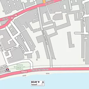 Postcode Sector Maps Collection: EC - London EC