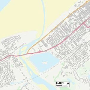 Conwy LL18 1 Map