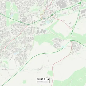 Corby NN18 8 Map