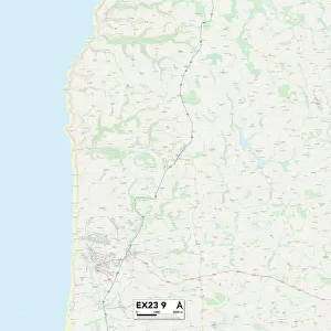 Cornwall EX23 9 Map