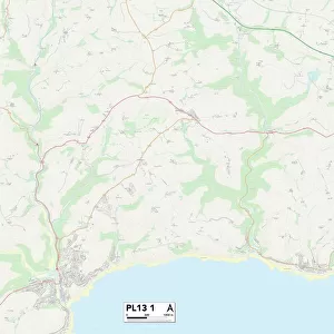 Cornwall PL13 1 Map