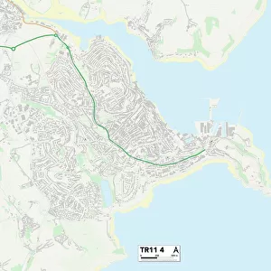 Cornwall TR11 4 Map