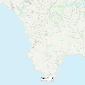 Cornwall TR12 7 Map
