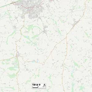 Cornwall TR14 9 Map