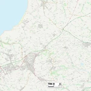 Cornwall TR4 8 Map