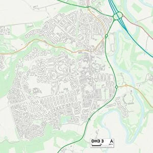 County Durham DH3 3 Map