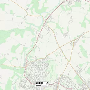 County Durham DH8 0 Map