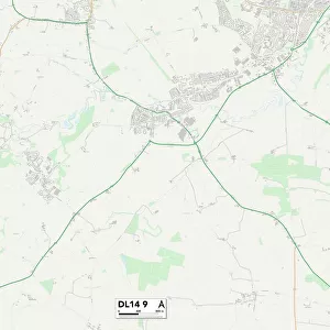 County Durham DL14 9 Map