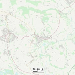County Durham DL15 0 Map