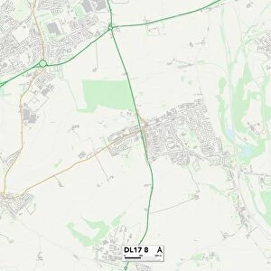 County Durham DL17 8 Map