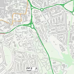 Coventry CV1 2 Map